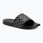 Klapki EA7 Emporio Armani Water Sports All Over full black/white