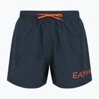 Szorty kąpielowe męskie EA7 Emporio Armani Extended Logo Boxer armani blue/tangerine tango