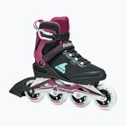 Rolki damskie Rollerblade Macroblade 84 W black/burgundy/ocean green