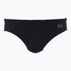 Slipy pływackie męskie EA7 Emporio Armani Gold Label Brief black