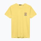 Koszulka męska Kaotiko Washed Burguer yellow