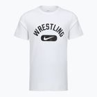 Koszulka męska Nike Wrestling Disc DFC white/black