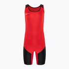 Trykot zapaśniczy męski Nike Weightlifting Singlet scarlet/black