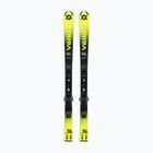 Narty zjazdowe dziecięce Völkl Racetiger Jr Yellow + wiązania 4.5 VMotion Jr 100-120 cm black
