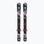 Narty zjazdowe dziecięce Völkl Shine Jr + wiązania 4.5 VMotion Jr Lady 80-90 cm black/pink