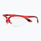 Okulary do squasha Prince Pro Lite metallic dark red