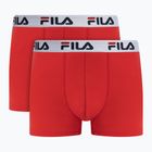 Bokserki męskie FILA FU5016/2 2 pary red