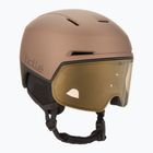 Kask narciarski Bollé X-Fusion tungsten black matte/photochromic gold