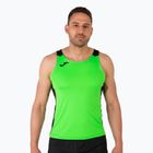 Koszulka do biegania męska Joma Record II Tank Top fluor green/black