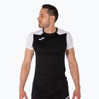 Koszulka do biegania męska Joma Record II black/white