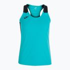 Koszulka do biegania damska Joma Record II Tank Top turquoise/black