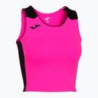 Koszulka do biegania damska Joma Record II Top fluor pink/black