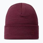 Czapka zimowa BUFF Heavyweight Merino Wool solid tibetan red