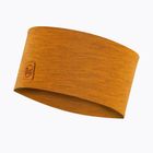 Opaska na głowę BUFF Merino Wide solid mustard