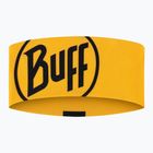 Opaska na głowę BUFF CoolNet UV Wide logo yellow