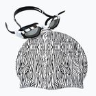 Zestaw RAS WT czepek + okulary white