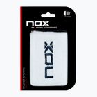 Frotki na nadgarstek NOX Wristband with Logo 2 szt. white/blue