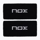 Frotki na nadgarstek NOX Wristband with Logo 2 szt. black/white