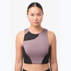 Top do biegania damski NNormal Trail Cropped Top purple