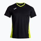 Koszulka tenisowa męska Joma Court black/green