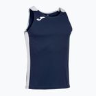 Koszulka do biegania męska Joma Record II navy/white