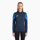 Bluza do biegania damska Joma Elite XI navy/fluor green