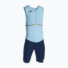 Kombinezon triathlonowy męski Joma Record III Bodysuit sky blue-navy