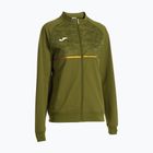 Bluza do biegania damska Joma Record III Full Zip green