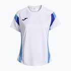 Koszulka tenisowa damska Joma Montreal white/sky blue