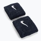 Frotki na nadgarstek Nike Swoosh Wristbands 2 szt. obsidian/white