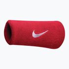Frotka na nadgarstek Nike Swoosh Doublewide Wristbands 2 szt. varsity red/white