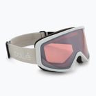 Gogle narciarskie Bollé Bedrock Plus lightest grey matte/vermillon