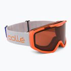 Gogle narciarskie dziecięce Bollé Rocket orange matte/rosy bronze