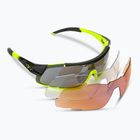 Okulary przeciwsłoneczne Tifosi Davos race neon/smoke/ac red/clear