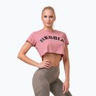 Top treningowy damski NEBBIA Loose Fit & Sporty Top old rose