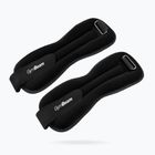 Obciążniki na nadgarstki i kostki GymBeam 2 x 2 kg black