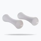 Hantle GymBeam Neoprene Dumbbells 2 x 2 kg grey
