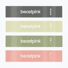 Zestaw gum oporowych GymBeam 4 sztuki black/olive/green/peach