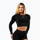 Longsleeve treningowy damski NEBBIA Power black