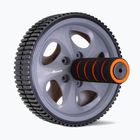 Koło do ćwiczeń GymBeam Ab Wheel black/grey/orange