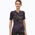 Koszulka rowerowa damska SILVINI Catirina black/plum