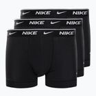 Bokserki męskie Nike Everyday Cotton Stretch Trunk 3 pary black