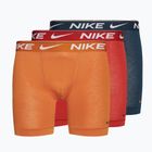 Bokserki męskie Nike Dri-FIT Ultra Comfort 3 pary monarch/dragon red/armony navy