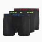 Bokserki męskie Nike Everyday Cotton Stretch Trunk 3 pary black multi