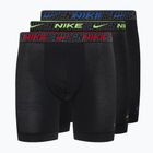 Bokserki męskie Nike Everyday Cotton Stretch 3 pary black multi