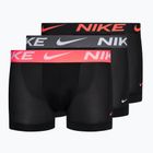 Bokserski męskie Nike Dri-Fit Essential 3 pary black/dark grey/black