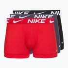 Bokserki męskie Nike Dri-Fit Essential Micro Trunk 3 pary sport red