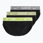 Slipy męskie Nike Dri-Fit Essential Micro 3 pack folkstone gray
