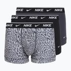 Bokserki męskie Nike Cotton Stretch Trunk 3 pack dusty violet