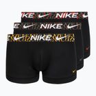 Bokserki męskie Nike Dri-Fit Essential Micro Trunk 3 pack graphite